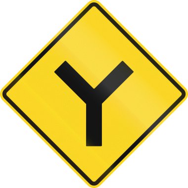 İleride Kanada kesişme