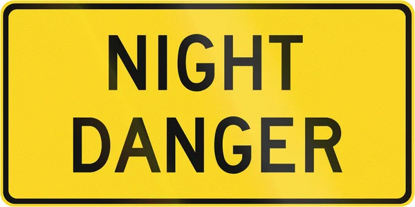Night Danger in Canada — Stock Photo, Image