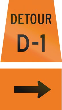 Servis yolu D-1 doğru sırayla devam Kanada