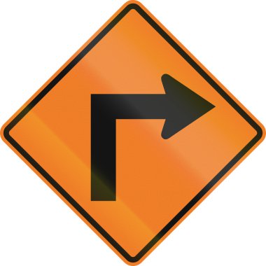 İleride Kanada doğru eğri