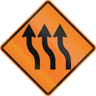 Kanada'da üç Lane ters eğrisi