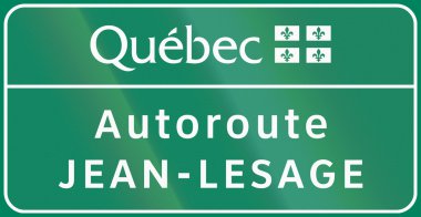 Quebec Autoroute Jean-Lesage