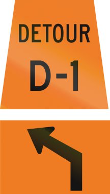 Servis yolu D-1 sol eğrisi Kanada'da devam