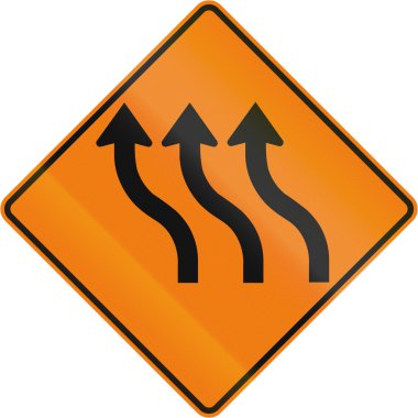 Kanada'da üç Lane ters eğrisi