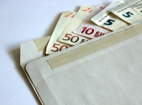 Money In An Envelope — Stock Photo, Image