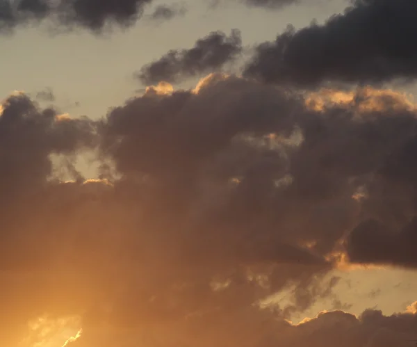 日没時の雲景 — ストック写真
