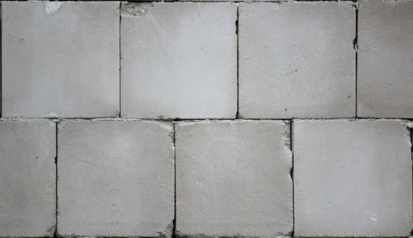 Zdi z betonových bloků použitelný jako pozadí nebo textury — Stock fotografie