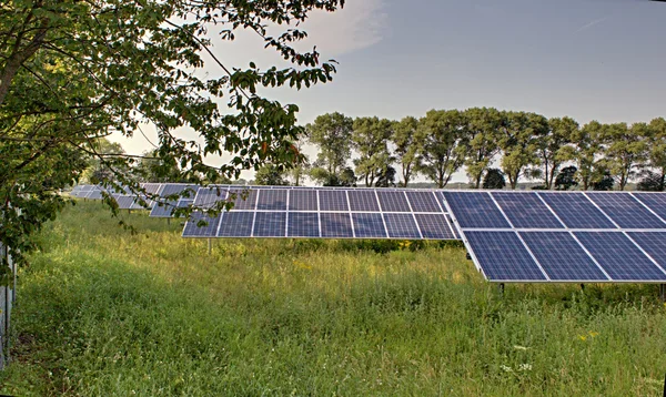 Solarkraftwerk hdr — Stockfoto