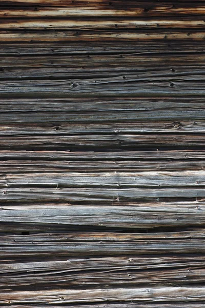 Texture bois foncé de la cabane en bois — Photo
