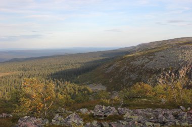 Yukarıda Njupeskar wat Fulufjallet ulusal park üzerinde göster