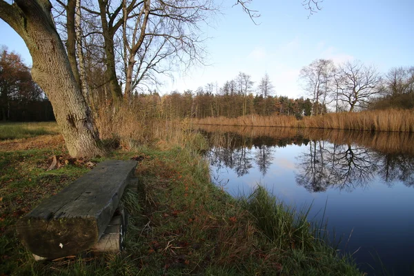 Rybník v Meklenbursko-Přední Pomořansko — Stock fotografie
