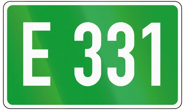 Ruta europea 331 — Foto de Stock