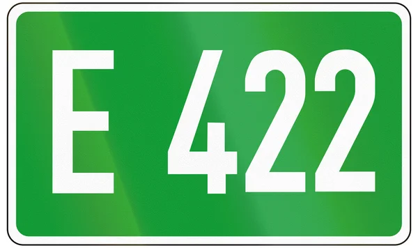 Estrada Europeia 422 — Fotografia de Stock