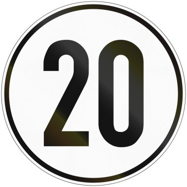 Hız İşareti 20