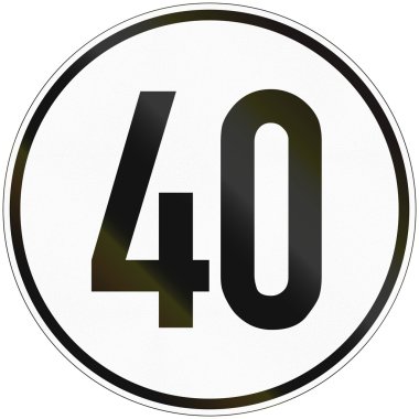 Hız İşareti 40