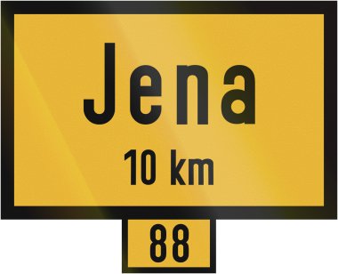 Mesafe İşareti Jena