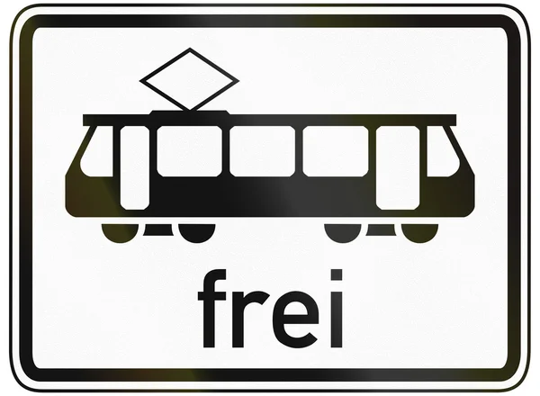 ドイツの道路標識 o の意味を指定する追加のパネル — ストック写真