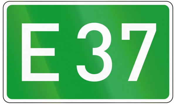 Estrada europeia 37 — Fotografia de Stock