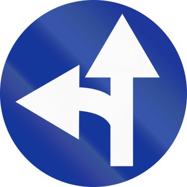 Düz veya Polonya sola git