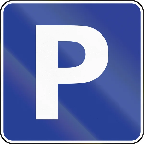 Parcheggio in Brunei — Foto Stock