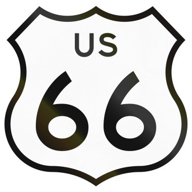 ABD'de kullanılan Historic otoyol rota kalkan