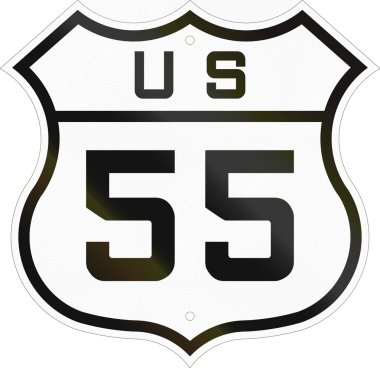 Historic otoyol rota kalkan ABD'de kullanılan 1926