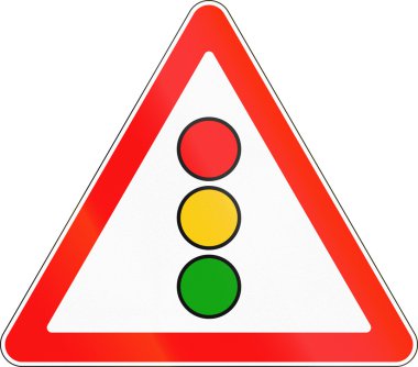 Rusya'da - kullanılan yol levhası trafik sinyalleri devam