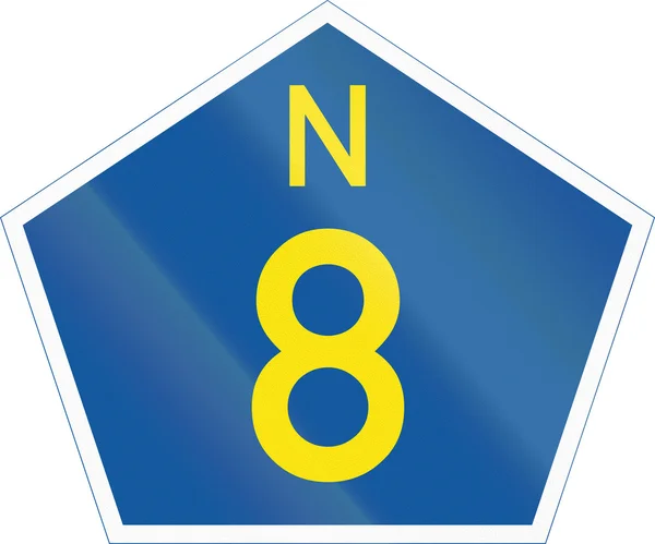 South Africa National Route sign - N8 — Stock Photo, Image