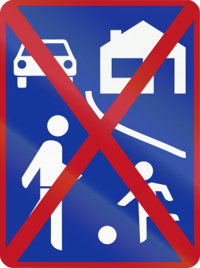 Sonunda yurt paylaşılan bölge tabela Güney Afrika