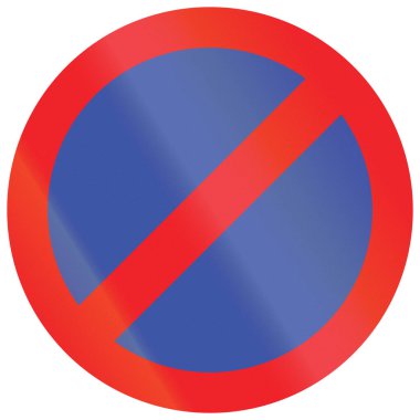 Hindistan 'da Yol İşareti - Uygun Durmak Yasaktır.