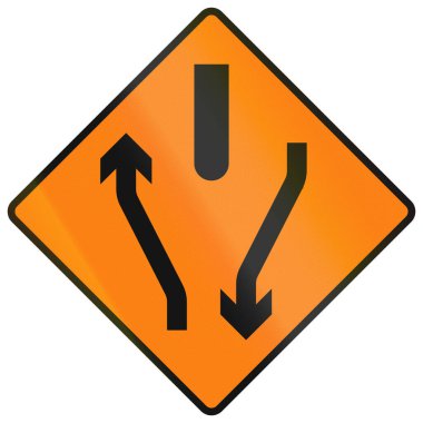 İrlanda 'da geçici uyarı işareti kullanıldı - Merkez Rezervlerin Başlanması veya Engelleme.