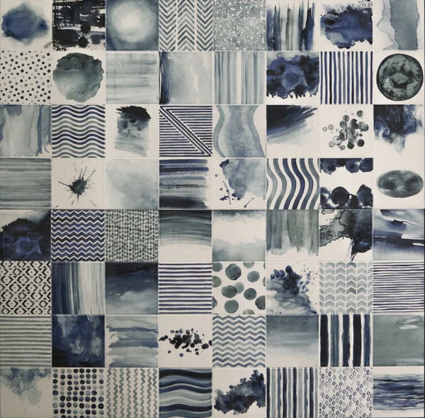 suluboya Mozaik çini