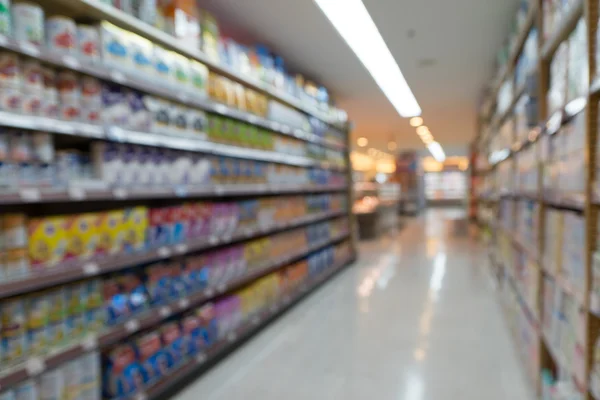 arkaplan için bulanık süpermarket