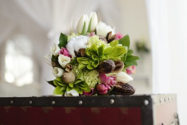 Güzel düğün buketi