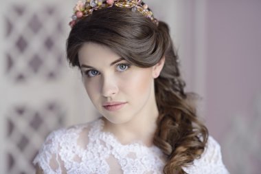 Genç lüks esmer gelin