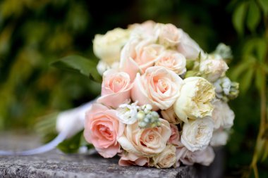 Güzel düğün buketi