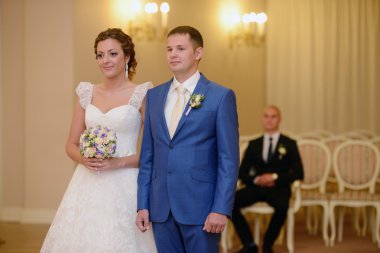 Gelin ve damat evlilik kaydetme