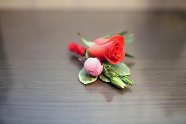 Beautiful wedding colorful bouquet — Stock Photo, Image