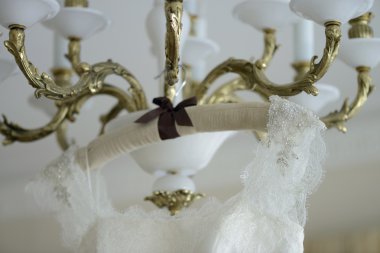 Güzel beyaz gelinlik