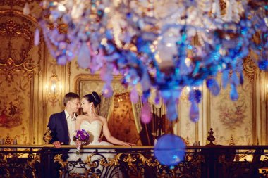 Evlilik çift zarif iç