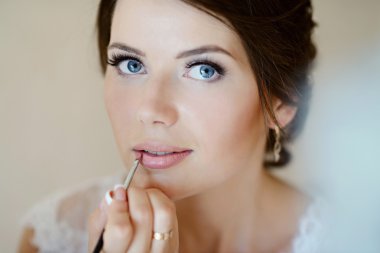 Düğün makyaj gelin için