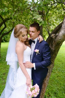 güzel gelin ve damat Park