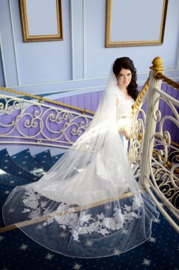 Genç lüks esmer gelin