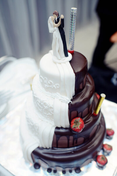 Beautiful wedding cake