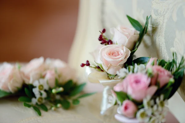 Belos buquês de casamento — Fotografia de Stock