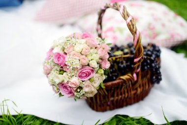 Güzel düğün buketi