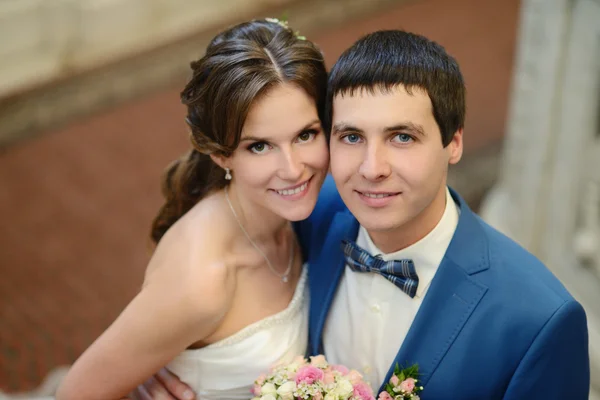 Beautiful wedding couple — Stock Photo, Image