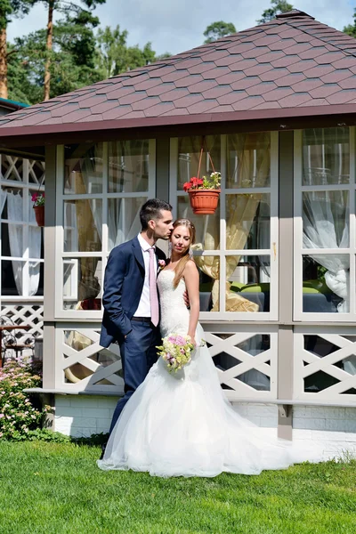 Hermosa pareja de boda — Foto de Stock