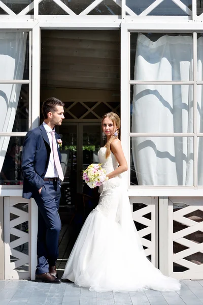 Hermosa pareja de boda — Foto de Stock