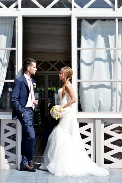 Hermosa pareja de boda — Foto de Stock